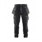 Hacar Werkbroek Baggy Denim Stretch X1900 incl. Kniestukken